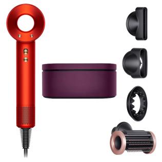 Фен Dyson Supersonic HD15 (Topaz Orange) с насадками и боксом