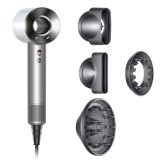 Фен Dyson Supersonic HD03 (белый) с дорожным чехлом и 4 насадками