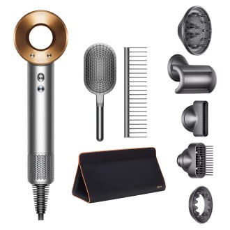 Фен Dyson Supersonic HD07 (медный) с 5 насадками и дорожным чехлом