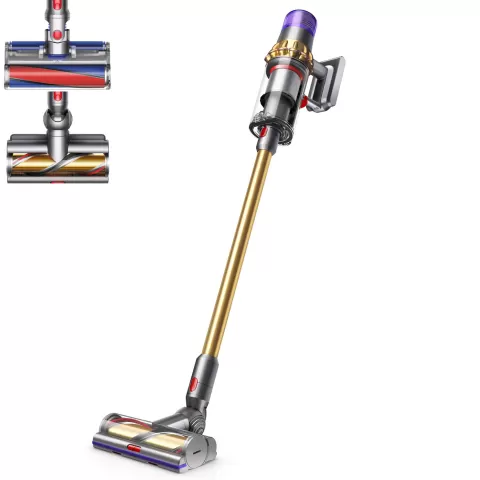 Пылесос Dyson Absolute Pro V11 беспроводной золотистый: станция и 9 насадок