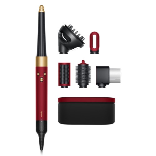 Стайлер Dyson HS08 Airwrap Complete Long Red/Velvet Gold + бокс чехол