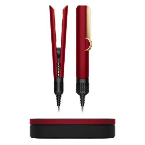 Выпрямитель Dyson Airstrait HT01 Красный бархат/Золото + Бокс чехол