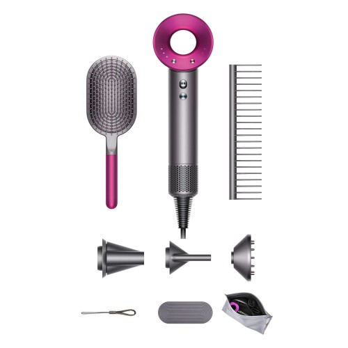Фен Dyson Supersonic HD03 цвет фуксия с 2 фирменными расческами