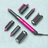 Стайлер Dyson Airwrap HS05 Complete (фуксия/яркий никель) с кейсом