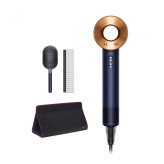 Фен Dyson Supersonic HD07 (берлинская лазурь/медный) с 5 насадками в чехле и расческами