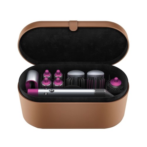Стайлер Dyson Airwrap Hs01 (фуксия) для разных типов волос с кейсом и расческами