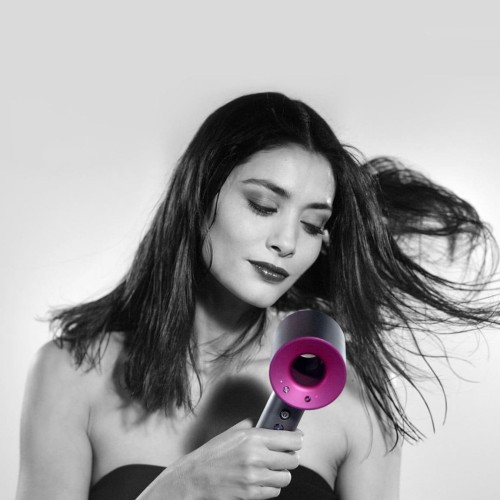 Фен Dyson Supersonic HD08 (Vinca blue и Rosé) с 5 насадками в чехле