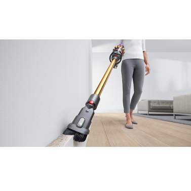 Пылесос Dyson Absolute Pro V11 беспроводной золотистый: станция и 9 насадок