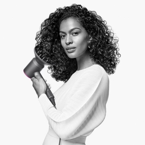 Фен Dyson Supersonic HD03 (белый) с дорожным чехлом и 4 насадками