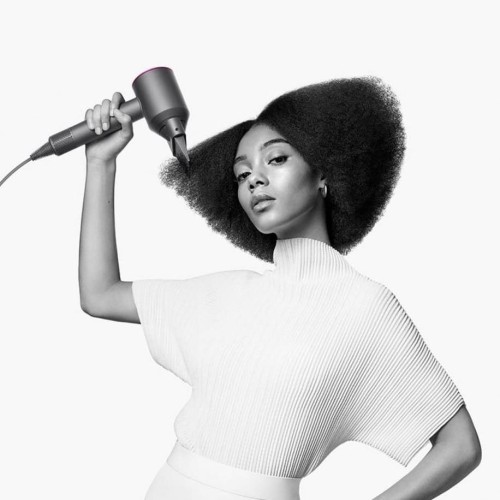 Фен Dyson Supersonic HD03 цвет фуксия с 2 фирменными расческами