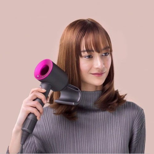 Фен Dyson Supersonic HD07 синий медный с 5 насадками и дорожным чехлом