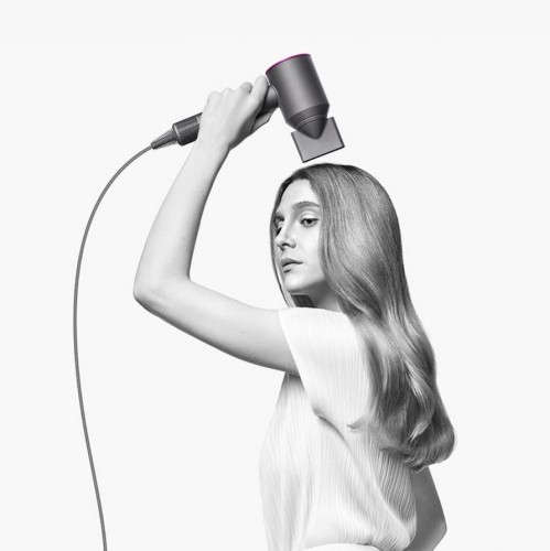 Фен Dyson Supersonic HD07 синий медный с 5 насадками и дорожным чехлом