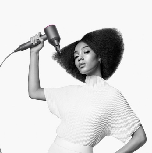 Фен Dyson Supersonic для волос (фуксия) с 5 насадками