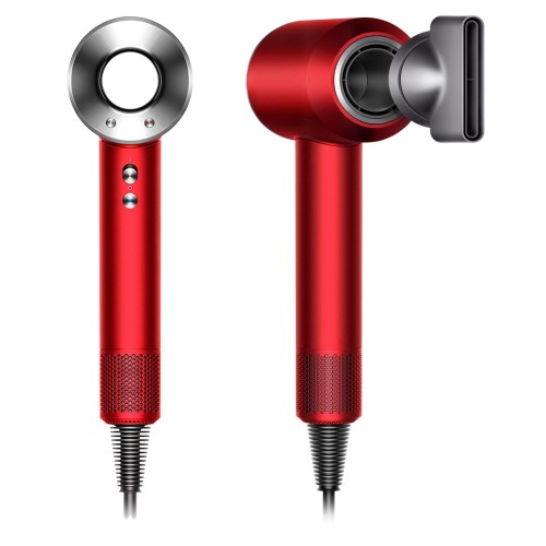 Фен Dyson Supersonic HD07 (красный) с 5 насадками и дорожным чехлом
