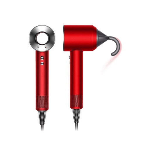 Фен Dyson Supersonic HD07 (красный) с 5 насадками и дорожным чехлом