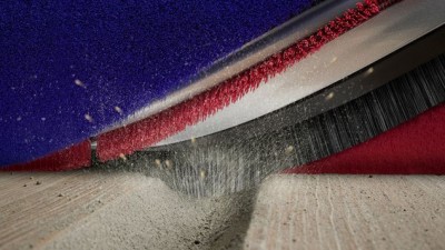 Щетка тройного действия