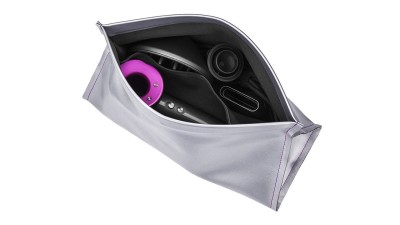 Мягкий чехол для хранения из экокожи (серый).